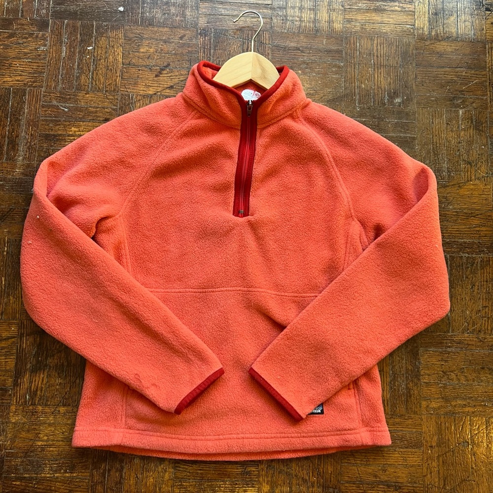 Patagonia fleece quarter zip pullover
